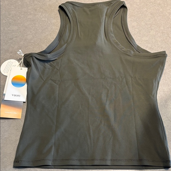 Vuori Army Green All The Feels Crew Tank - Picture 6 of 6